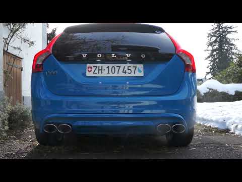 Volvo V60 T6 3.0 Heico exhaust cold start