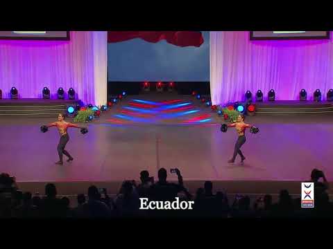 ICU Worlds 2022 Doubles Pom - Team Ecuador