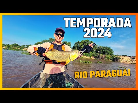 PRIMEIRA PESCARIA DE 2024 - Rio Paraguai. Porto Morrinho, Corumbá, MS. #pantanal #ms #pescaesportiva