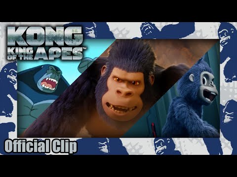 KONG: King of the Apes | Official Clip | The Evolution of KONG in Animation | Amazin' Adventures