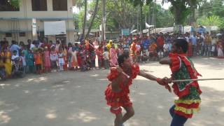 শ্রীপুর উপজেলার ঐতিহ্যবাহী লাঠি খেলা