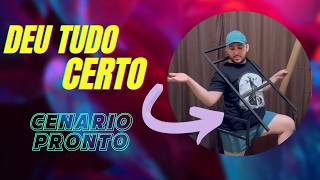 DEU TUDO CERTO! FINALIZANDO O CENÁRIO NOVO 👀