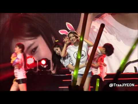 [FanCam] JIYEON (T-ARA #티아라) - Bye Bye  : 2015 Hefei