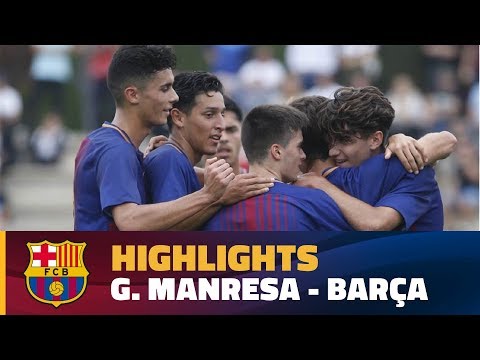 [HIGHLIGHTS] FUTBOL (Juvenil A): Gimnàstic Manresa - FC Barcelona (1-2)