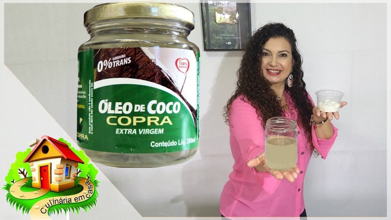 COMO FAZER ÓLEO DE COCO EXTRA VIRGEM - MAIS FÁCIL DO MUNDO
