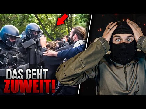 EX-SEK Beamter reagiert auf Proteste wegen Lina E. - »Tag X« in Leipzig