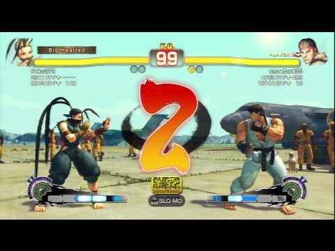 Peko279 [Ibuki] Vs snowfox435 [Ryu] SSF4 AE Japanese Online Ranked Matches - PSN