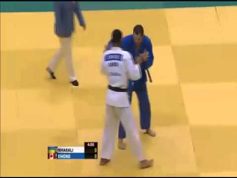 EMOND, Alexandre (CAN)- NHABALI, Quedjau (UKR) -90 kg IJF World Championship Seniors 2013