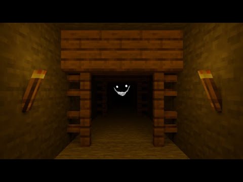 Minecraft cave sounds with scary images