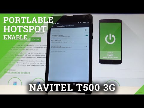 How to Enable Portable Hotspot in NAVITEL T500 3G - Wi-Fi Share |HardReset.Info