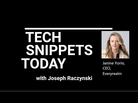 Everyrealm – Janine Yorio – CEO, with Joseph Raczynski - YouTube