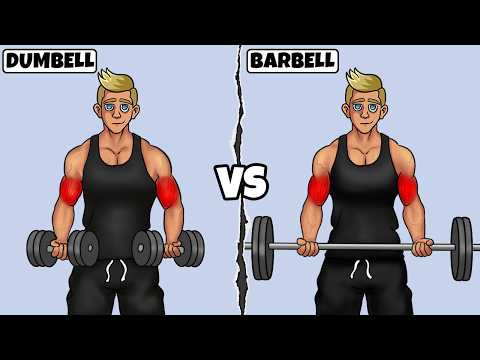 Dumbbell VS Barbell Biceps Curl: STOP Wasting Time on the Wrong One!