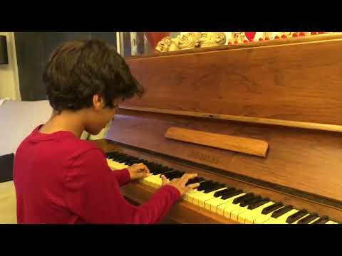 Danse des Indiens - ma deuxième année de piano