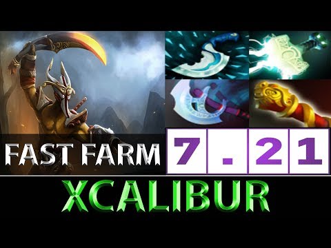 Xcalibur [Juggernaut] Fast Farm 51K Damage Carry ► Dota 2 7.21