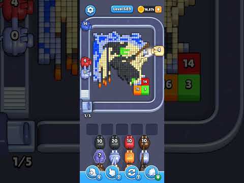 Pixel Flow Level 689 Walkthrough