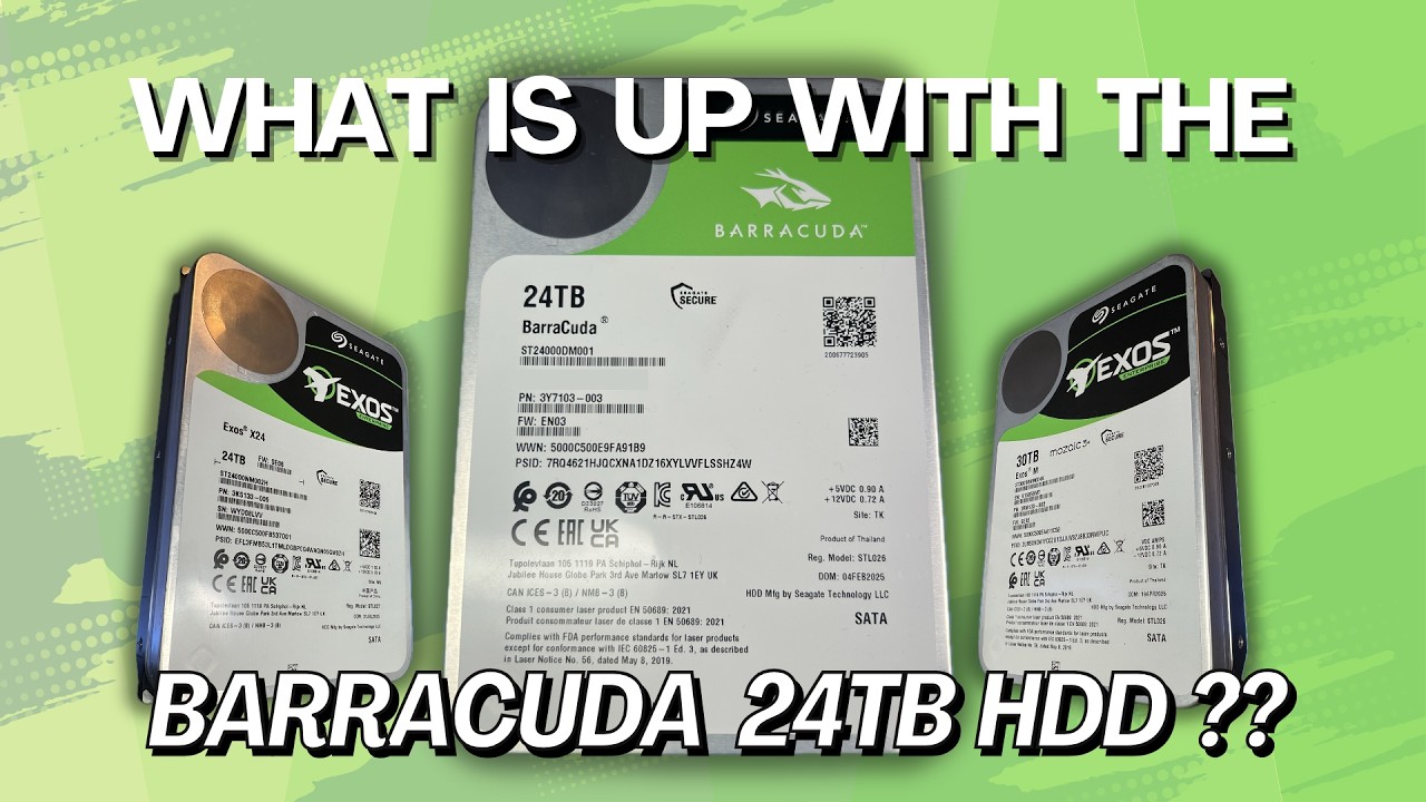 Seagate Barracuda 24TB – Where did it come from?