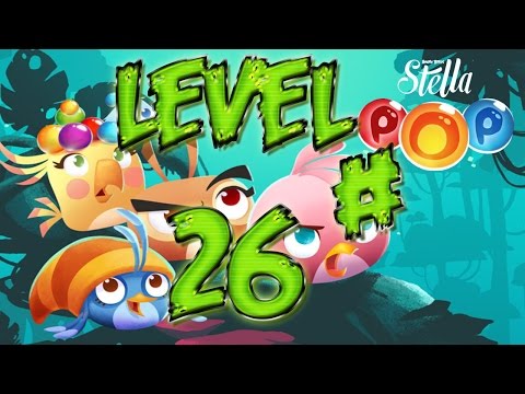 Let's Play Angry Birds Pop - Level 26 Walkthrough