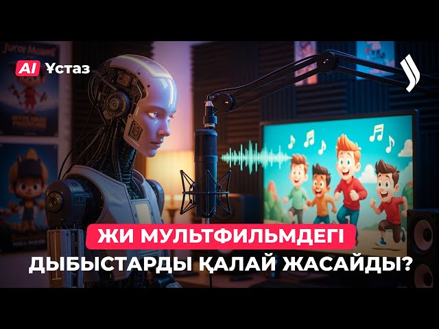 Жасанды интеллект арқылы өз мультфильміңді жаса. 3-бөлім
