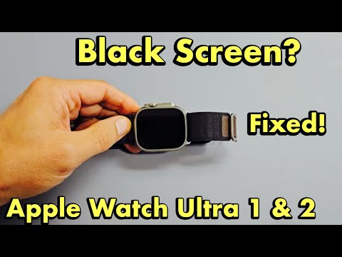 Black Screen on Apple Watch Ultra 1 or 2? Easy Fixes!