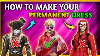 HOW TO MAKE YOUR PERMANENT DRESS IN FREE FIRE? �