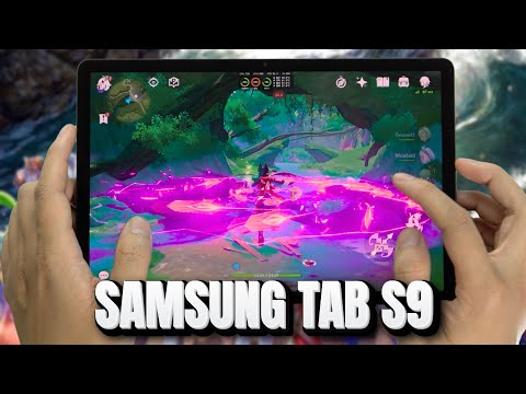 Samsung Tab S9 test game Genshin Impact Max Graphics | Highest 60FPS