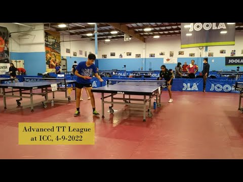Diyan Shah (1852) vs Akshara Badri (1681) at ICC TT League on 4-9-2022