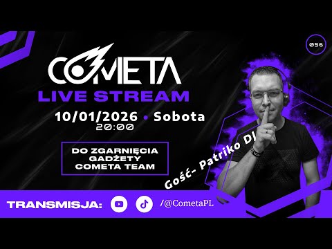 Cometa Live Stream -  Patriko DJ - 10.01.2026
