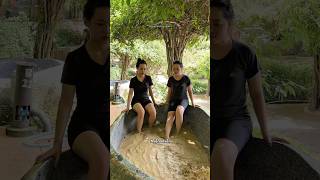 Tắm b&ugrave;n tại H&ograve;n Tằm Nha Trang #quynhkhonghanh #nhatrang