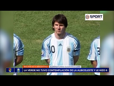 BOLIVIA 6 - 1 ARGENTINA (full summary)