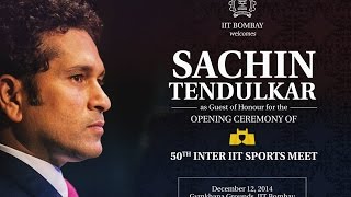 Sachin Tendulkar's speech at IIT Bombay