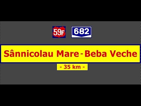 DJ 682: Sânnicolau Mare - Beba Veche (Sept. 15, 2016)