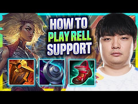 LEARN HOW TO PLAY RELL SUPPORT LIKE A PRO! - DRX Beryl Plays Rell Support vs Blitzcrank! |