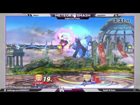 Meteor Smash Monthly (June 2017) Singles - Mekos vs LuckyWind (Loser's Finals)