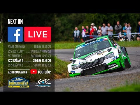 Barum Czech Rally Zlin 2019 - LIVE SS12