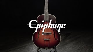 Video thumbnail for Epiphone Zenith Classic Masterbilt Century, Vintage Sunburst | Gear4music demo by Gear4music Guitars