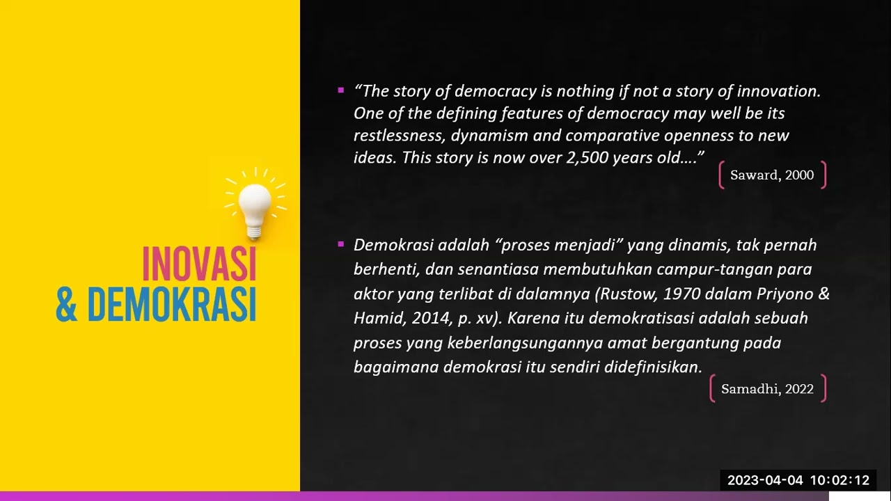 Inovasi Demokrasi