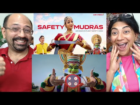 Safety Mudras - Air India's Inflight Safety Video✨|