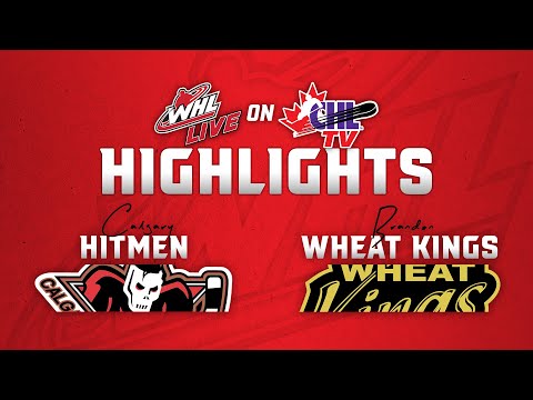 Calgary Hitmen at Brandon Wheat Kings 10/26 | WHL Highlights 2024-25