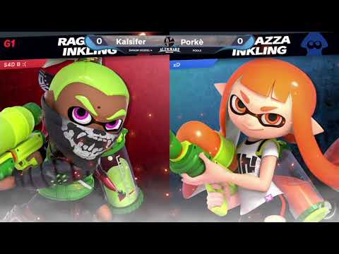 Smash Vessel 4 - Loading ICARVS - Pools - Kalsifer (Inkling) vs Porke (Inkling)