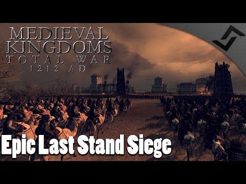 Epic Last Stand Siege Battle - Medieval Kingdoms Total War 1212AD