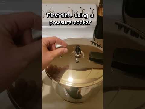 First time using a pressure cooker