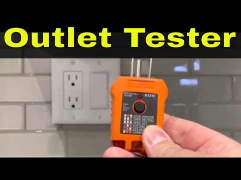 How To Use A GFCI Outlet Tester-Full Tutorial
