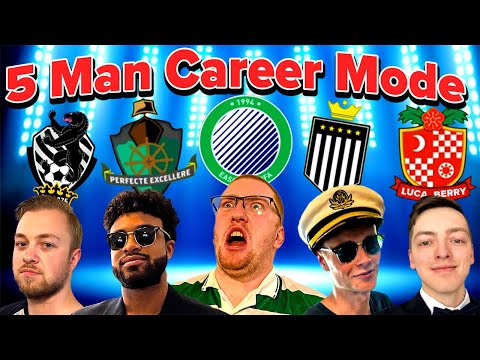 5 Man Create A Club Career Mode: FIFA 22 Full Series