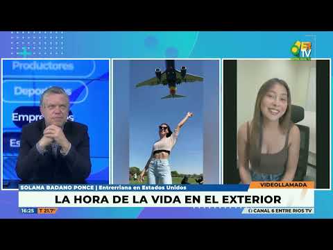 De Segui, Entre Rios 🇦🇷 a Los Angeles, California 🇺🇸 -Entrevista Canal 6 ERTV