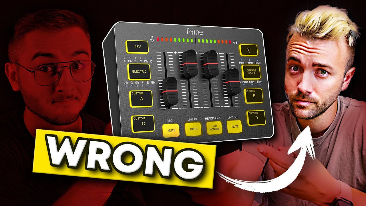 Harris Heller is WRONG about this Budget Mixer (FIFINE SC3)