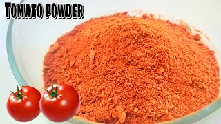 सिर्फ 1 दिन में बनाये टमाटर का पाउडर |tomato powder recipe|How to make tomato powder at home