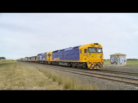 7733V Pacific National Standard Gauge Grain Train With BL32 & BL26 (25/1/2024) - PoathTV Railways