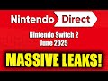 BIG Switch 2 Nintendo Direct Leaks Dropped For June