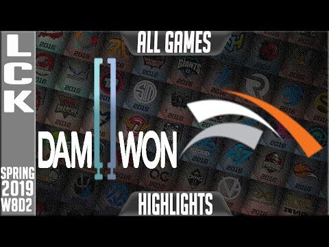DWG vs HLE Highlights ALL GAMES | LCK Spring 2019 Week 8 Day 2 | Damwon Gaming vs Hanwha Life Esport