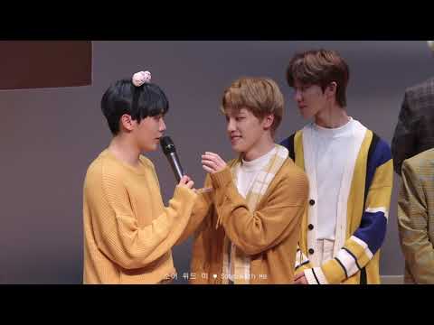 190202 디노 엔딩멘트 DINO ENDING MENT + 정한 JEONGHAN MENT - SEVENTEEN DINO FOCUSED - (상암 에스플렉스센터 팬사인회)